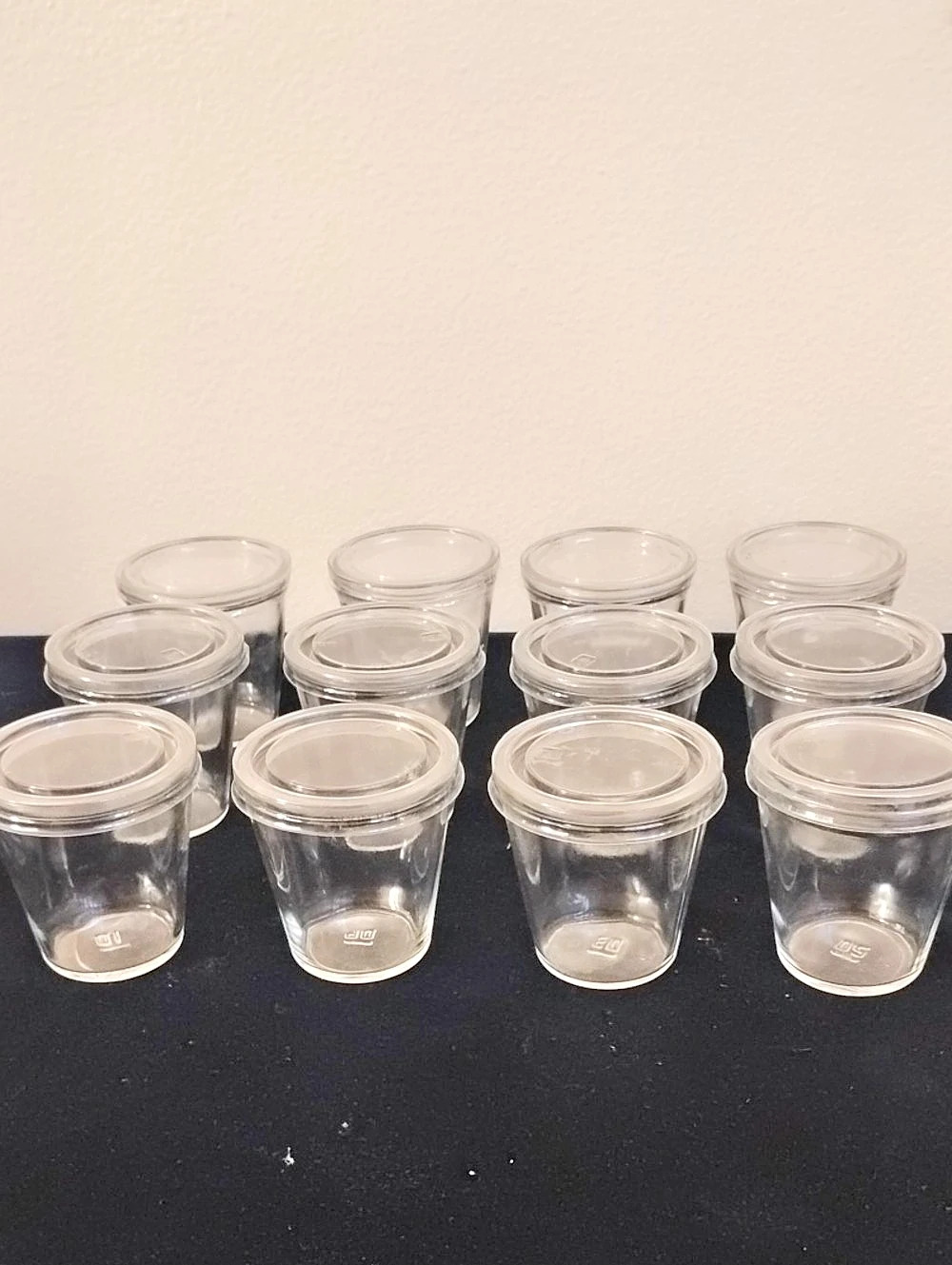 Weck Mold Jar Clear Glass Food Storage Containers with Lids